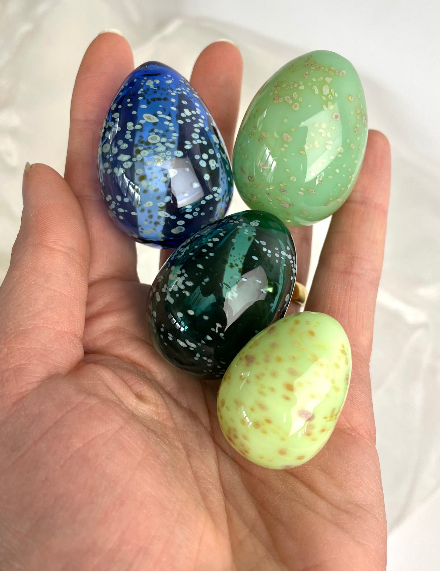Blown Glass Eggs