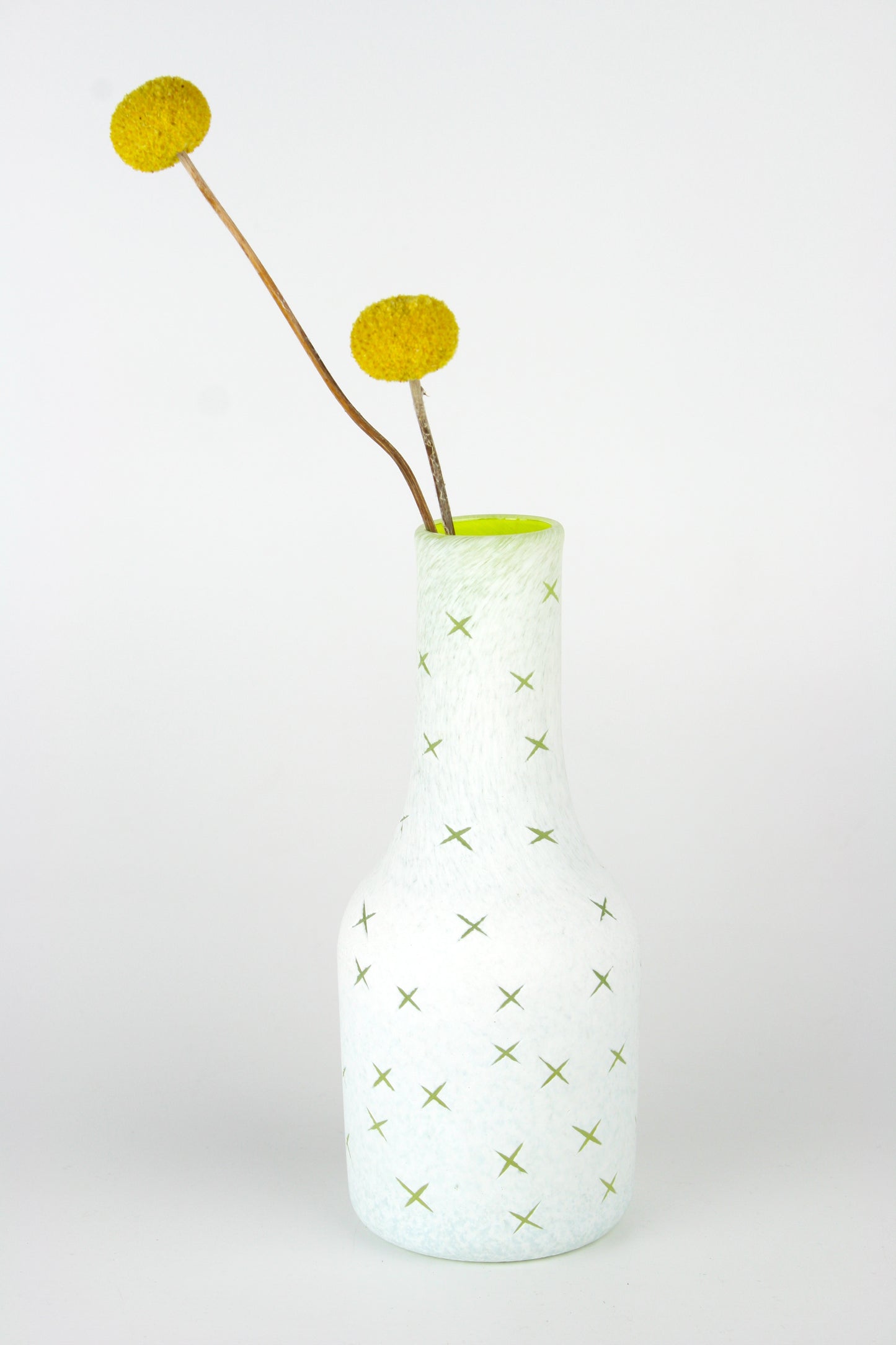 Chartreuse Bottle Vase