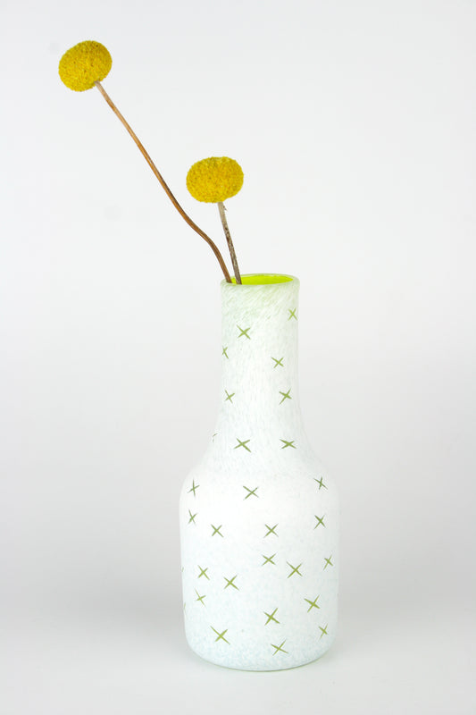 Chartreuse Bottle Vase