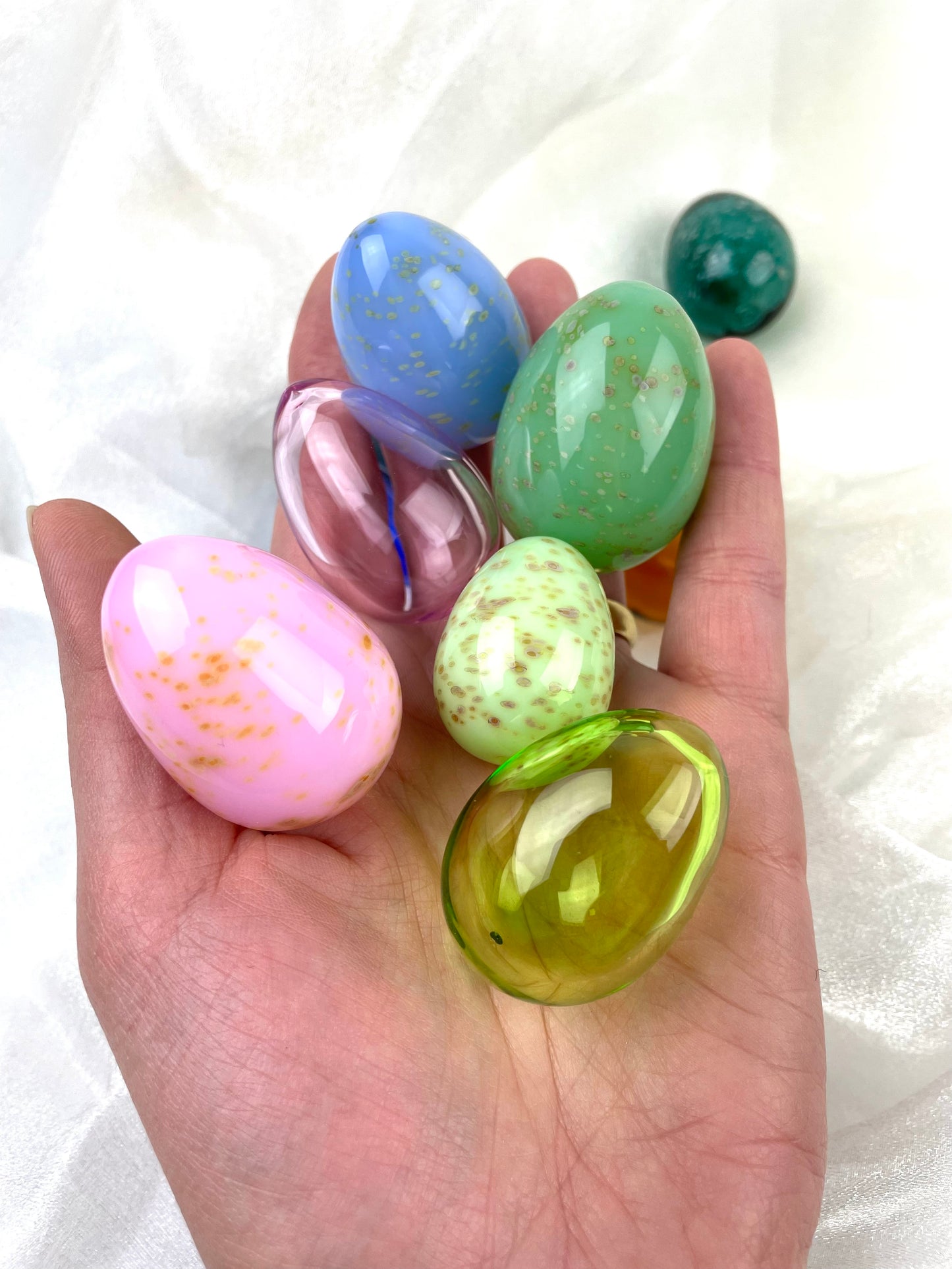Blown Glass Eggs